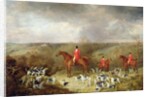 Lord Glamis and his Staghounds, 1823 by Dean I Wolstenholme