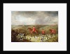 Lord Glamis and his Staghounds, 1823 by Dean I Wolstenholme
