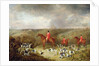 Lord Glamis and his Staghounds, 1823 by Dean I Wolstenholme