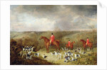 Lord Glamis and his Staghounds, 1823 by Dean I Wolstenholme