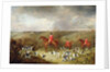 Lord Glamis and his Staghounds, 1823 by Dean I Wolstenholme