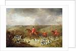 Lord Glamis and his Staghounds, 1823 by Dean I Wolstenholme