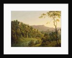 View in Matlock Dale, Looking Towards Black Rock Escarpment, c.1780-5 by Joseph Wright of Derby