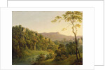 View in Matlock Dale, Looking Towards Black Rock Escarpment, c.1780-5 by Joseph Wright of Derby