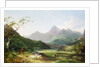 A View of Snowdon from Capel Curig by Philip James de Loutherbourg