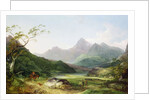 A View of Snowdon from Capel Curig by Philip James de Loutherbourg