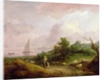 Coastal Landscape with a Shepherd and his Flock, c.1783-4 by Thomas Gainsborough