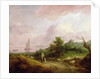 Coastal Landscape with a Shepherd and his Flock, c.1783-4 by Thomas Gainsborough