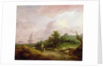 Coastal Landscape with a Shepherd and his Flock, c.1783-4 by Thomas Gainsborough