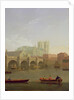 Westminster Abbey and Westminster Bridge Seen from the South, 1794 by Joseph Farington