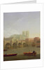 Westminster Abbey and Westminster Bridge Seen from the South, 1794 by Joseph Farington
