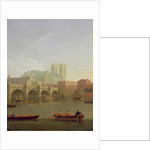 Westminster Abbey and Westminster Bridge Seen from the South, 1794 by Joseph Farington
