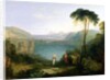 Lake Avernus: Aeneas and the Cumaean Sibyl, c.1814-5 by Joseph Mallord William Turner