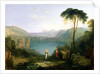 Lake Avernus: Aeneas and the Cumaean Sibyl, c.1814-5 by Joseph Mallord William Turner