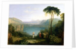 Lake Avernus: Aeneas and the Cumaean Sibyl, c.1814-5 by Joseph Mallord William Turner