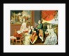 George, 3rd Earl Cowper, with the Family of Charles Gore, c.1775 by Johann Zoffany