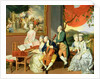 George, 3rd Earl Cowper, with the Family of Charles Gore, c.1775 by Johann Zoffany