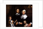 Portrait of a Family, Probably that of Richard Streatfeild, c.1645 by William Dobson