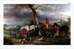 Thomas Wilkinson, M.F.H., with the Hurworth Foxhounds, 1824 by John E. Ferneley