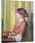 Mrs Robert Bevan, c.1913 by Harold Gilman