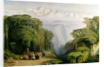 Kinchinjunga from Darjeeling, 1879 by Edward Lear
