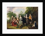 The Oliver and Ward Families in a Garden, c.1788 by Francis Wheatley