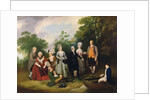 The Oliver and Ward Families in a Garden, c.1788 by Francis Wheatley