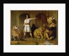 Portrait of Mr Van Amburgh as he Appeared with his Animals at the London Theatre, 1847 by Edwin Landseer