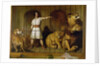 Portrait of Mr Van Amburgh as he Appeared with his Animals at the London Theatre, 1847 by Edwin Landseer