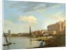A Study of the Thames with the Final Stages of the Adelphi, 1772 by William Marlow