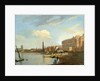 A Study of the Thames with the Final Stages of the Adelphi, 1772 by William Marlow