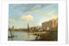 A Study of the Thames with the Final Stages of the Adelphi, 1772 by William Marlow