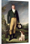 An Unknown Man With his Dog, 1815 by William Owen
