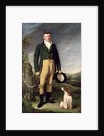 An Unknown Man With his Dog, 1815 by William Owen