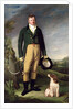 An Unknown Man With his Dog, 1815 by William Owen