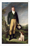 An Unknown Man With his Dog, 1815 by William Owen