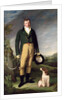 An Unknown Man With his Dog, 1815 by William Owen
