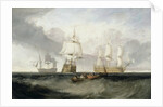 The 'Victory' Returning from Trafalgar, 1806 by Joseph Mallord William Turner
