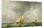 A Cutter in a Strong Breeze by Charles Brooking