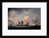 The Capture of the 'Marquis d'Antin' and the 'Louis Erasme', c.1745-55 by Charles Brooking