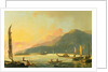 Tahitian War Galleys in Matavai Bay, Tahiti, 1766 by William Hodges