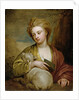 Portrait of a Woman as St. Agnes, traditionally identified as Catherine Voss, c.1705-10 by Godfrey Kneller