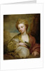 Portrait of a Woman as St. Agnes, traditionally identified as Catherine Voss, c.1705-10 by Godfrey Kneller