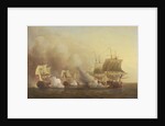 Action Off the Cape of Good Hope, March 9th, 1757 by Samuel Scott