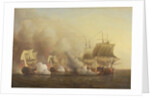 Action Off the Cape of Good Hope, March 9th, 1757 by Samuel Scott