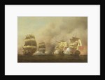 Action Off the Cape of Good Hope, March 9th, 1757 by Samuel Scott