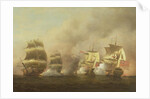 Action Off the Cape of Good Hope, March 9th, 1757 by Samuel Scott