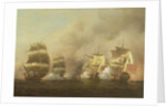 Action Off the Cape of Good Hope, March 9th, 1757 by Samuel Scott