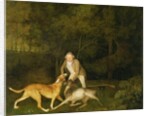 Freeman, the Earl of Clarendon's Gamekeeper, With a Dying Doe and Hound, 1800 by George Stubbs