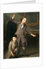 Two Boys of the Nollekens Family, Probably Joseph and John Joseph, Playing at Tops, 1745 by Joseph Francis Nollekens